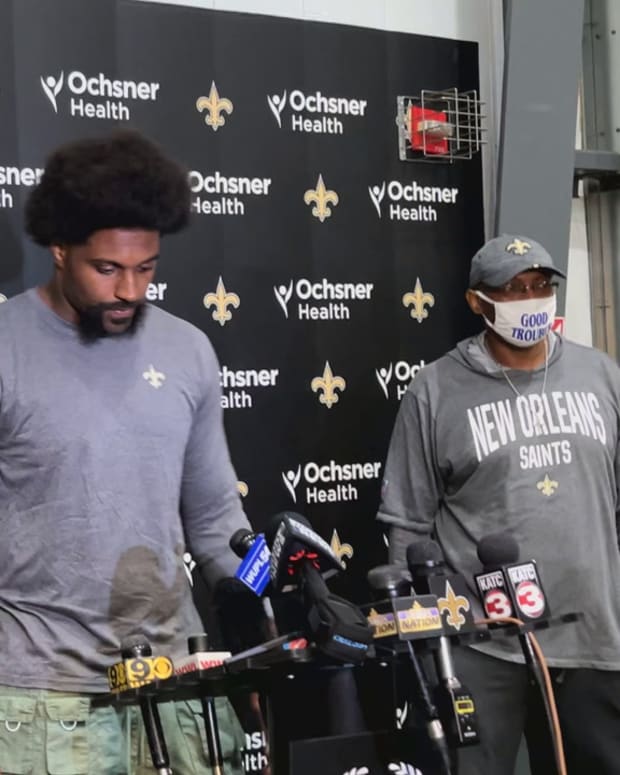 Cam Jordan - Opening Da of Saints Training Camp